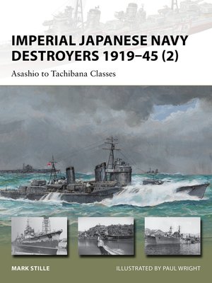 cover image of Imperial Japanese Navy Destroyers 1919-45 (2)